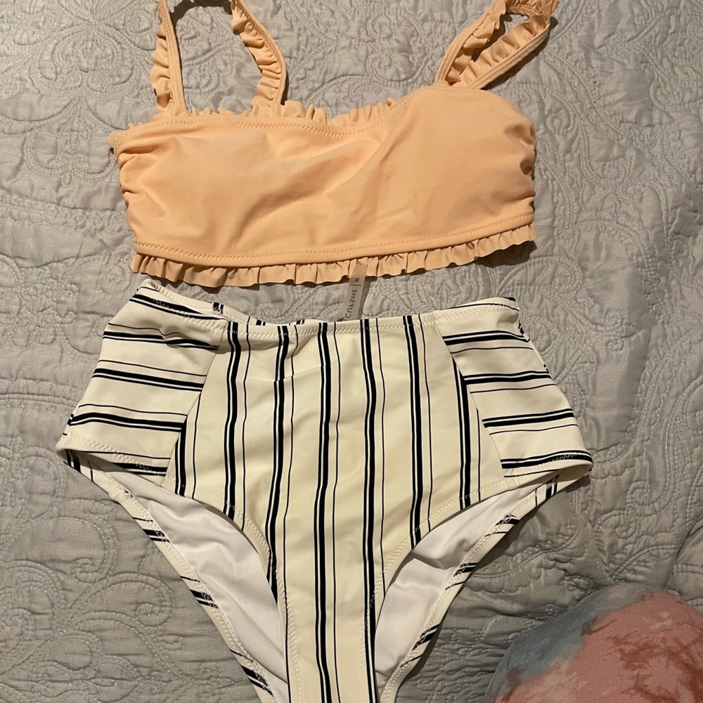 Cupshe high waisted two piece